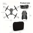 thumbnail image 2 of E99 Pro Drone With HD Camera, WiFi FPV HD Dual Foldable RC Quadcopter Altitude Hold, Remote Control Toys For Beginners Children Men's Gifts Indoor And Outdoor Affordable UAV, 2 of 4