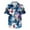 Multicolor, variant on George Hawaiian Shirt for Men 2025 Summer Beach Casual Short Sleeve Button Down Shirts Printed Tropical Vacation Shirts