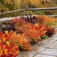thumbnail image 6 of AcerichFad Artificial Fall Flowers for Outdoors, 24 Bundles Fall Fake Plants Plastic Faux Flowers for Outdoor Indoor Autumn Thanksgiving Garden Yard Window Home Decor, 6 of 7