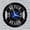 Blue-without LED, variant on GYM Club Vinyl Wall Clock, Vinyl Record Clock Wall Art Silent & Non-ticking(12 inchs C)