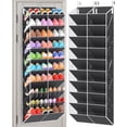 thumbnail image 1 of Organizador de zapatos UVIAHomi de 10 niveles para colocar sobre la puerta, 20 a 30 pares, 1 of 7