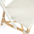 thumbnail image 5 of Butler Specialty Tenor Glossy White Rattan Dining Chair, 5 of 9