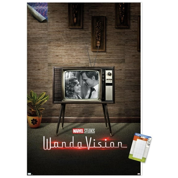 Marvel WandaVision - 50's One Sheet Wall Poster, 14.725" x 22.375"