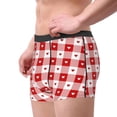thumbnail image 2 of Lsque geometric with hearts Pattern Men’s Total Support Pouch Boxer Briefs, X-Temp Cooling, Moisture-Wicking Underwear, Regular, Long-leg and Trunk-Small, 2 of 5