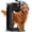 Black, variant on 3-Flap Aluminum Dog Door for Wall Large Doggie Door Metal Doggy Door Heavy Duty Pet Door for Dogs up to 110lb, Insulated Flap, Lockable Closing Panel, Telescoping Tunnel, for Interior & Exterior Wall