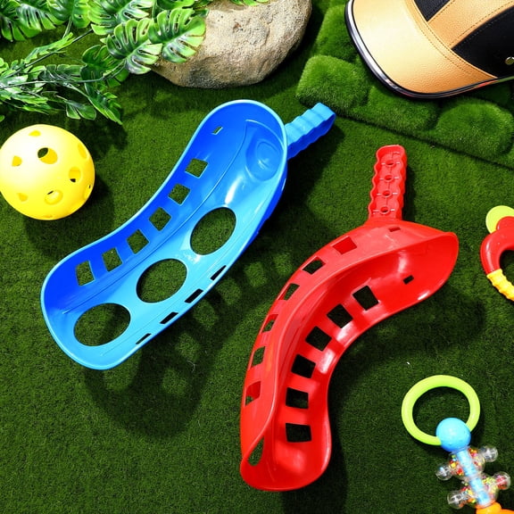 Topbathy Assorted Color Scoop Ball Game for Toss and Catch Enhances Hand Eye Coordination