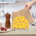 thumbnail image 2 of Yayeee Napkin Holder for Table Kitchen Paper Tissue Organization, Big Pink Stars Pattern, 2 of 8