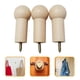 thumbnail image 5 of 12 Uds. Ganchos de madera para pared, perchas para ropa, sombreros, abrigos, llaves, ganchos para colgar, 5 of 7