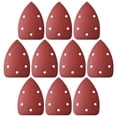 thumbnail image 1 of Unique Bargains Mouse Detail Sander Sandpaper Pads Flocking Sanding Paper 320 Grits 10pcs, 1 of 5