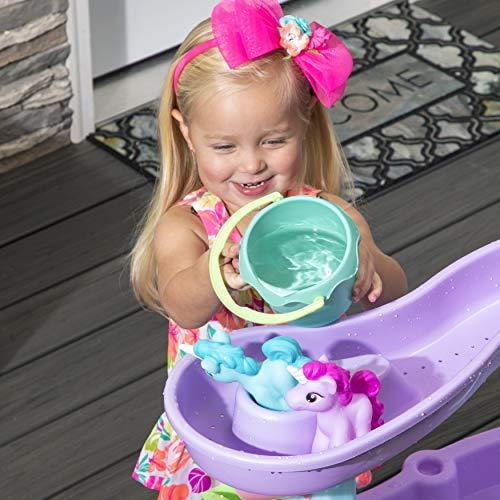Step2 Rain Showers & Unicorns Water Table | Purple Kids Water Play