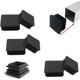 thumbnail image 1 of 6 Piezas Tapones Lamelares para Tubos Cuadrados 80 X 80 Mm Tapas de Plástico Tapones Tapones para Trampolín Patas de Muebles (Negro),11 Feliz Sencillez, 1 of 5