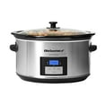 thumbnail image 1 of Maxi-Matic Elite Platinum MST-900D 8.5 Quart Digital Programmable Slow Cooker with Timer, Stainless Steel, 1 of 8