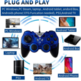thumbnail image 2 of PC Game Controller, Wired USB Gaming Controller, Joystick Plug and Play, Gamepad with Dual-Vibration, Turbo and Trigger Buttons for Windows/Laptop/Steam/Android/ PS3/TV Box, 2 of 5