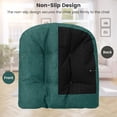 thumbnail image 5 of Gymax 4 Pcs Patio Dining Chair Cushions U-Shaped Chair Pads Non-Slip Bottom Green, 5 of 9