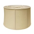 thumbnail image 1 of Slant Retro Drum Softback Lampshade with Washer Fitter, Tan, 1 of 1