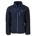 thumbnail image 2 of Men's Cutter & Buck Navy Chicago Cubs Rainier PrimaLoft- Eco Insulated Full-Zip Hoodie Puffer Jacket, 2 of 3