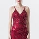 thumbnail image 4 of Vestido de lentejuelas transfronterizo de Amazon, vestido sexy con tirantes, vestido de banquete, vestido de boda europeo y americano, nuevo para mujer, 4 of 5
