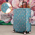 thumbnail image 4 of Blue Cartoon Unicorn Rainbow Heart Butterfly Crown Luggage Cover Fashion Suitcase Cover Baggage Covers Fit 25-28 Inch Luggage (Go Travel), 4 of 5