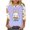 AC-Purple, variant on lcziwo Womens Easter Shirts Fashion 3D Bunny Rabbit Print Tshirts Loose Casual Round Neck 3/4 Sleeve Tops 2025 T-Shirt Vacation Outfits Light Blue XXXL