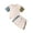 A02-BW1, variant on Boy Baby Clothes Boys Summer Color Block Outfits 3 6 9 12 18 24 Months Cotton Outfits