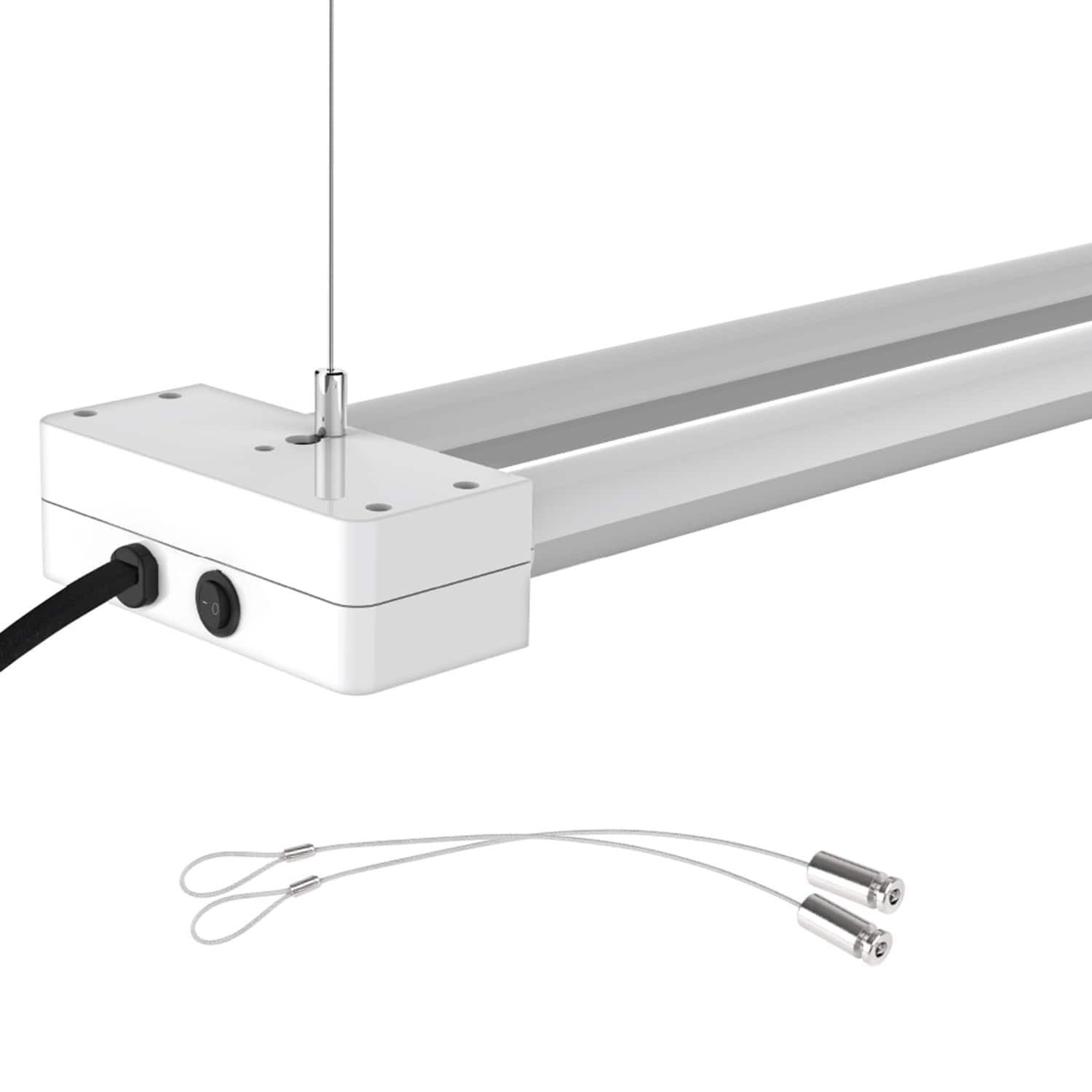 Feit Electric  4 ft. 2-Light Shop Light LED Utility Light Fixture