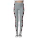 thumbnail image 4 of Leggins Termicos Gibobby Mujer Forro Polar Leggings de entrenamiento Pantalones de bloque de color con estampado navideño Gris S, 4 of 5