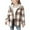 Brown, variant on WOYY Toddler Boys Hooded Plaid Jacket Long Sleeve Shirt Casual Outerwear, Sizes 3-4T