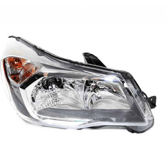 CarLights360: For 2014 2015 2016 Subaru Forester Head Light Assembly Passenger Side w/ Bulbs CAPA Certified For SU2503146