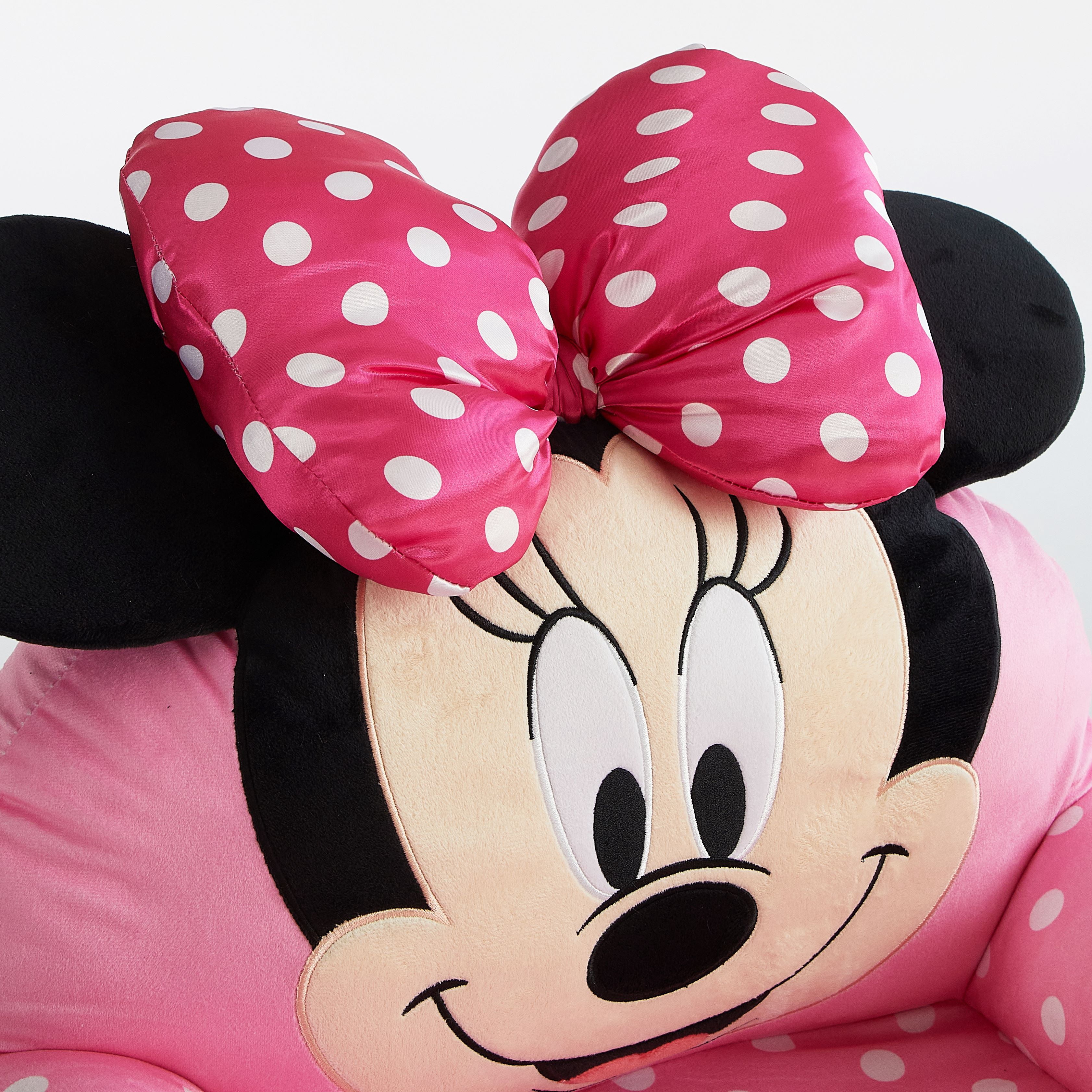 Minnie Mouse 2-in-1 Polyester Flip Out Chair for Kids, Pink