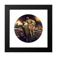 thumbnail image 2 of Frederic Leighton 12x12 Black Modern Framed Museum Art Print Titled - And the Sea Gave Up the Dead Which Were in it (Before 1892), 2 of 5