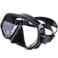 thumbnail image 2 of Adult Swimming Goggles Tempered Glass Wide View Anti-fog Snorkel Mask New, 2 of 3