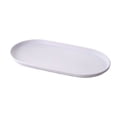 thumbnail image 3 of Oval Soap Dispenser Tray - 12'' Ceramic Vanity Tray for Bathroom Decorative, Jewelry Ring Dish, Comestic Holder, Kitchen Sink Countertop Organizer Plate, 3 of 10