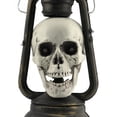 thumbnail image 5 of 2018 LED Skull Lantern Glowing Eyes Creepy Hanging Lamp Halloween Decor props, 5 of 5