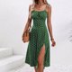 thumbnail image 1 of mfyjkho Vestidos casuales para mujer, Vestido informal de verano con tirantes colgantes y cuello redondo para mujer Vestidos de fiesta para mujer xl, 1 of 7