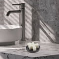 thumbnail image 2 of Unique Bargains 1 Pc Waterproof Soap Holder Round Black Soap Holder for Bathroom 0.43"x3.58", 2 of 6