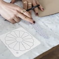 thumbnail image 3 of WHAMVOX  6 Pcs Flower Shape Quilting Template Embroidery Large Floral Transparent, 3 of 8