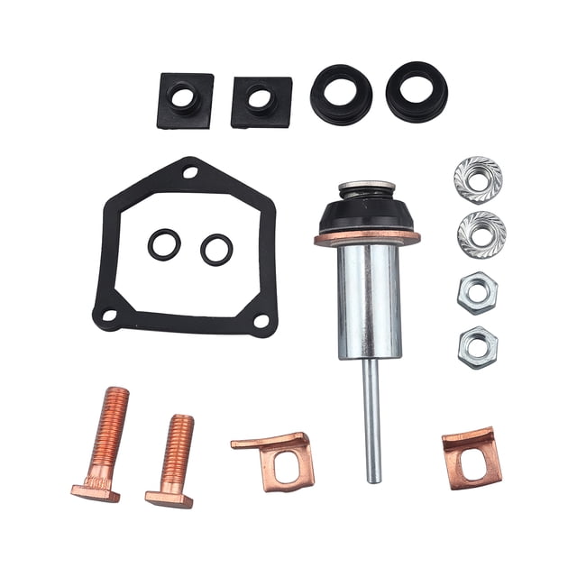 Kit De Reconstrucción De Reparación De Solenoide Kit De Reparación De Motor De Arranque Electromagnético Portátil Kit De Reparación De Motor De Arranque Electromagnético De Arranque Resistente Con Advancent VI002699-00