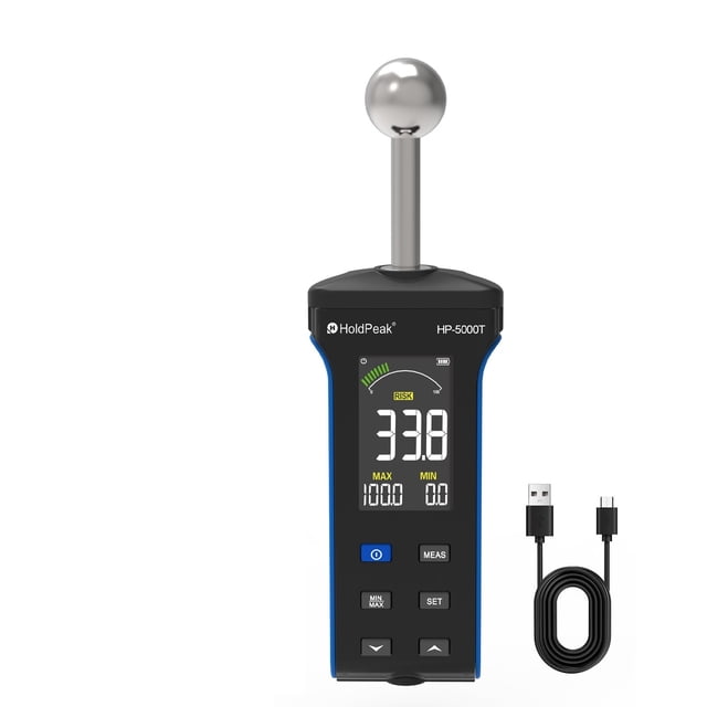 Digital Wood Moisture Meter Non-contact Timber Damp Detector High Precision Automatic Digital Grain Moisture Tester ,Generally Applicable