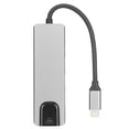 thumbnail image 2 of USB Docking Station, Lightweight Portable Type C Hub Aluminum Alloy  For Mobile For Tablet PC For Laptop, 2 of 8