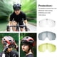 thumbnail image 2 of Gafas de ciclismo Yuarrent Desmontable para casco de bicicleta Lente Protector ocular Amarillo Type3 NO3, 2 of 6
