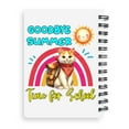 thumbnail image 2 of Goodbye Summer Manx Hello Fall Time for School Spiral Bound Journal Cat Lover Kitten Owner Gifts 5x7in Spiral Notebook - 02014, 2 of 5