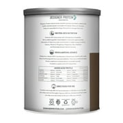 Designer Wellness, Designer Whey, Natural 100% Whey Protein Powder with Probiotics, Fiber, and Key B-Vitamins for Energy, Gluten-Free, Gourmet Chocolate, 12oz