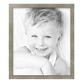 thumbnail image 2 of ArtToFrames 18" x 21" Champagne Pebble Metallic Picture Frame, 18x21 inch Silver Wood Poster Frame (WOM-5258),  Pack, 2 of 7