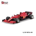 thumbnail image 1 of Bburago-Ferrari F1 SF90 #16, vehículo de lujo de aleación de Charles Leclerc, coches fundidos a presión, colección de juguetes, regalo, 1:43, 2019 Fivean unisex, 1 of 2
