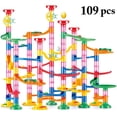 thumbnail image 3 of 109PCS Marble Run Set Creative Funny Building Block Toy Educational Toy for Kids, 3 of 9
