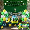 thumbnail image 4 of AOWEE Tractor Balloon Party Birthday Decoration Boys, Farm Tractor Theme Party Supplies with Birthday Banner Cake Toppers Train Foil Green Latex Confetti Balloons for Boy Birthday Party 1st 2nd 3rd, 4 of 7