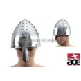 thumbnail image 1 of Medieval Norman Nasal Helm Knight Helmet 18 Gauge Steel, 1 of 2