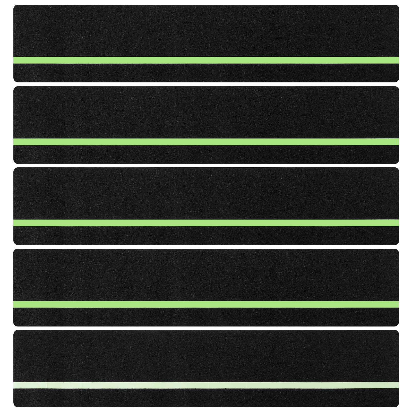 Lzvxtym Anti Slip Grip Tape,5/10 Pcs Non-slip Traction Tapes,Glow in The Dark Anti Slip Tape for Indoor or Outdoor Stair Tread Step, 5.9" x 30"