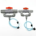 thumbnail image 3 of Flmtop 32/40/50/63mm Venturi Tube Gardening Irrigation Fertilizer Injector Switch Filter, 3 of 9