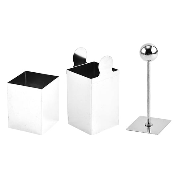 Stainless Steel Square Egg Cuber, for Hard Boiled Eggs Sandwiches Bento, Easy Clean Dishwasher-Safe